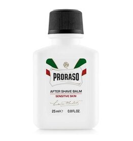 OPTIONEEL: Proraso White Sensitive After Shave Balm Mini 25 ml.