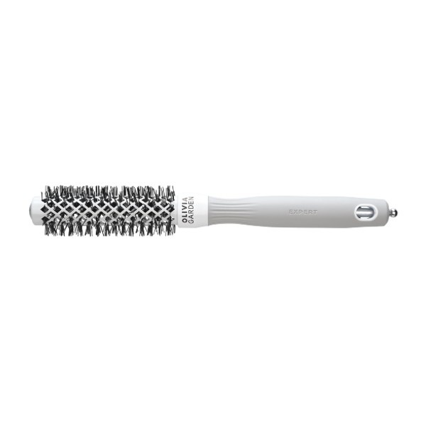 Olivia Garden Borstel Expert Blowout Shine - White & Grey