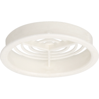 Florence Ventilatierooster 66mm - Crème (per stuk)