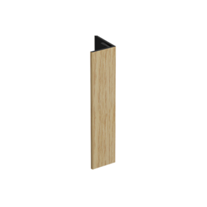 Keralit Verlengd eindprofiel 17x44 mm - Licht eiken (1 x 400 cm)