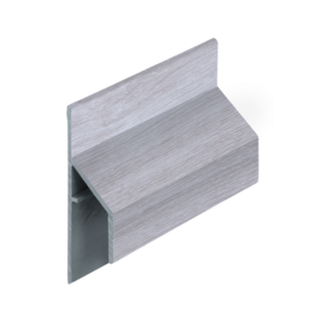 Keralit Trim / kraal aansluitprofiel 17 mm - Wit eiken (1 x 400 cm)