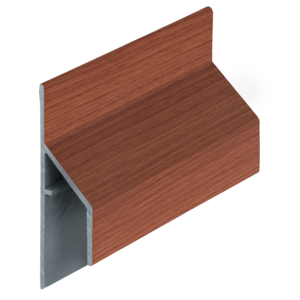 Keralit Trim / kraal aansluitprofiel 17 mm - Californian redwood (1 x 400 cm)