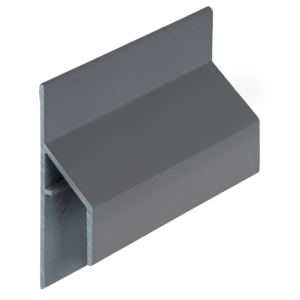 Keralit Trim / kraal aansluitprofiel 17 mm - Dustgrey (1 x 400 cm)