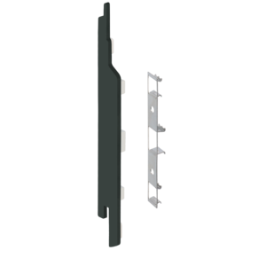 Keralit Eindkappen 2814 links incl. connector (5 stuks) - Timbergreen (per stuk)