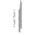 Keralit Eindkappen 2814 rechts incl. connector (5 stuks) - Grijs