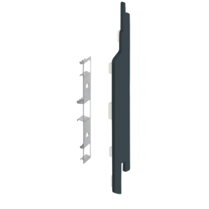 Keralit Eindkappen 2814 rechts incl. connector (5 stuks) - Monumentenblauw (per stuk)