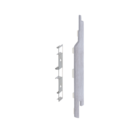 Keralit Eindkappen 2814 rechts incl. connector (5 stuks) - Wit eiken