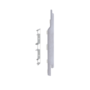Keralit Eindkappen 2814 rechts incl. connector (5 stuks) - Wit eiken (per stuk)