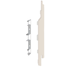 Keralit Eindkappen 2814 rechts incl. connector (5 stuks) - Crème