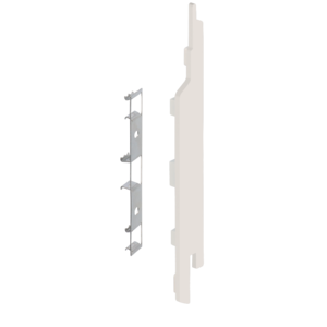 Keralit Eindkappen 2814 rechts incl. connector (5 stuks) - Snowwhite (per stuk)