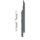 Keralit Eindkappen 2814 rechts incl. connector (5 stuks) - Dustgrey (per stuk)