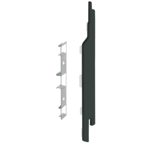 Keralit Eindkappen 2814 rechts incl. connector (5 stuks) - Timbergreen (per stuk)