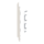 Keralit Eindkappen 2819 links incl. connector (5 stuks) - Snowwhite (per stuk)