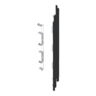 Keralit Eindkappen 2819 rechts incl. connector (5 stuks) - Zwart