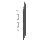 Keralit Eindkappen 2819 rechts incl. connector (5 stuks) - Antraciet