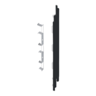 Keralit Eindkappen 2819 rechts incl. connector (5 stuks) - Zwartgrijs