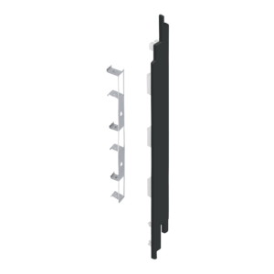 Keralit Eindkappen 2819 rechts incl. connector (5 stuks) - Monumentengroen (per stuk)