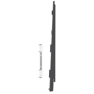 Keralit Eindkappen 2817 rechts incl. connector (5 stuks) - Kwartsgrijs (per stuk)