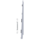 Keralit Eindkappen 2817 rechts incl. connector (5 stuks) - Wit eiken (per stuk)