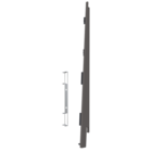 Keralit Eindkappen 2817 rechts incl. connector (5 stuks) - Taupe eiken