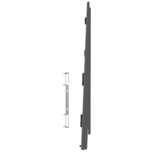 Keralit Eindkappen 2817 rechts incl. connector (5 stuks) - Taupe eiken (per stuk)