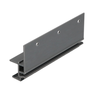 Keralit Montageprofiel 17 mm - Zwartgrijs