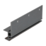 Keralit Montageprofiel 17 mm - Donkerbruin (1 x 600 cm)