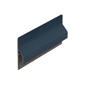Keralit Trim / kraal aansluitprofiel 10 mm - Staalblauw (1 x 600 cm)