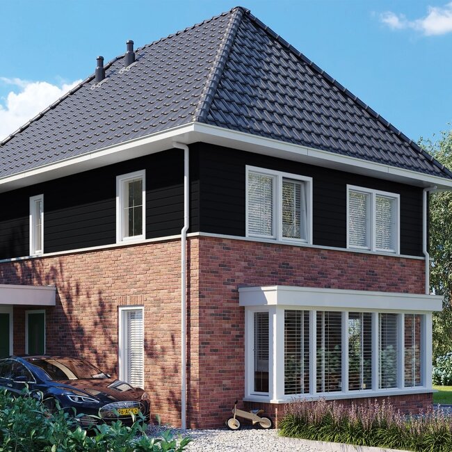 Keralit Sponningdeel 143 mm - Nightblack (1 x 600 cm)