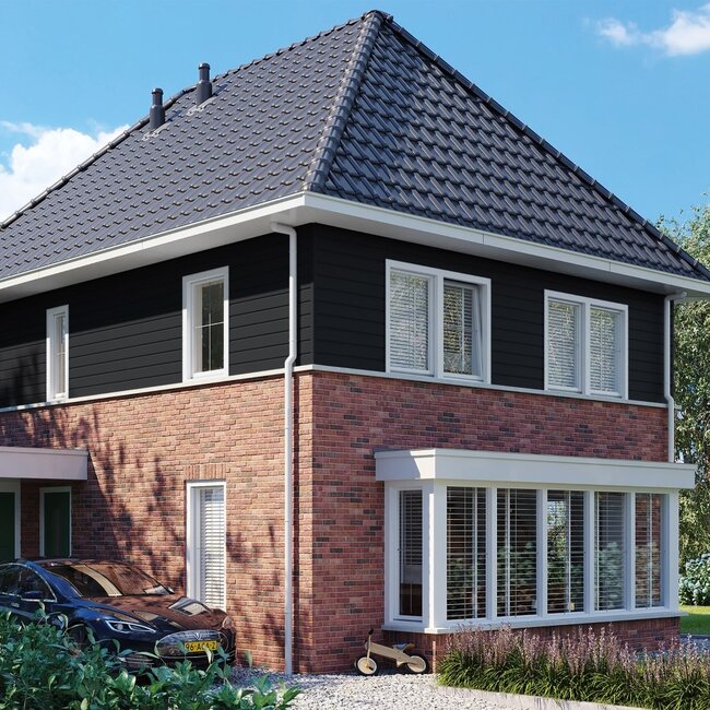 Keralit Sponningdeel 143 mm - Dustgrey (1 x 600 cm)
