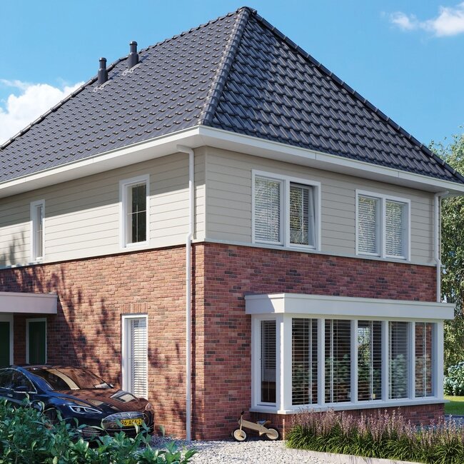 Keralit Sponningdeel 143 mm - Crème (1 x 600 cm)