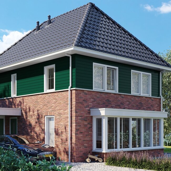 Keralit Sponningdeel 143 mm - Mosgroen (1 x 600 cm)