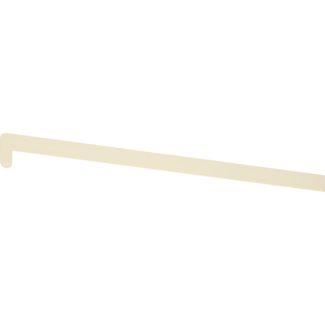 Novaboard Eindkap rechts - Crème
