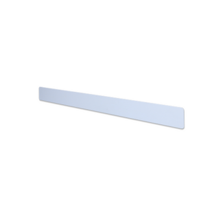 Novaboard Eindkap 400 mm vlak – Wit