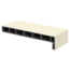 Lignodur Vensterbank 25 cm, voorzijde 45 mm - Crème