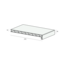Lignodur Stone Vensterbank 25 cm - Beton grijs