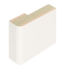 Prodec Plint 48 x 15 mm - Wit