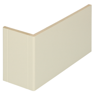 Prodec Hoekpaneel 160 x 60 mm met profilering - Crème