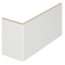 Prodec Hoekpaneel 160 x 60 mm - Wit