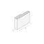 Prodec Plint 60 x 15 mm - Wit