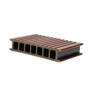 Vlonderplank 140 mm - Hazelnootbruin