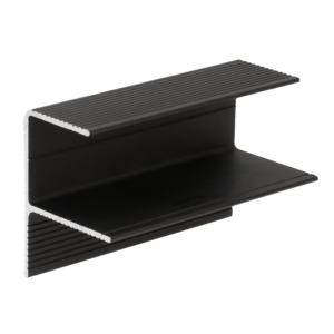 Twinson Aluminium randafwerkingprofiel - Zwart (1 x 300 cm)