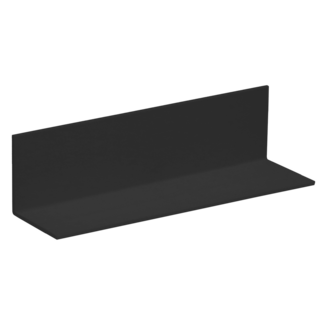 Heering Hoekprofiel 25 x 25 x 1,5 mm - Zwart (1 x 260 cm)