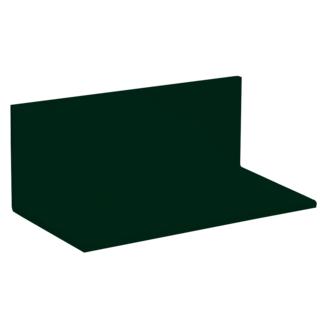Heering Hoekprofiel 50 x 50 x 3 mm - Donkergroen (Renolit) (1 x 600 cm)