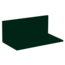 Heering Hoekprofiel 50 x 50 x 3 mm - Donkergroen (Renolit) (1 x 600 cm)