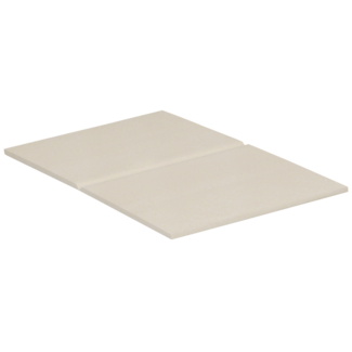 Heering Vouwhoekprofiel 80 x 80 x 3 mm - Crème (Renolit) (1 x 600 cm)