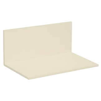 Heering Hoekprofiel 80 x 80 x 3 mm - Crème (1 x 600 cm)