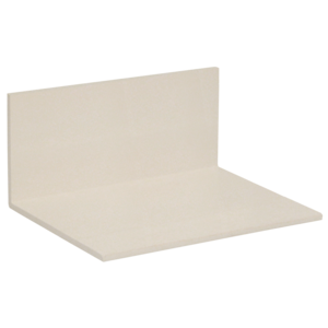 Heering Hoekprofiel 120 x 120 x 3 mm - Crème (Renolit) (1 x 600 cm)