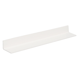 Heering Hoekprofiel 20 x 10 x 2 mm - Wit (1 x 600 cm)