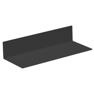 Heering Hoekprofiel 40 x 20 x 2 mm - Zwart (1 x 600 cm)
